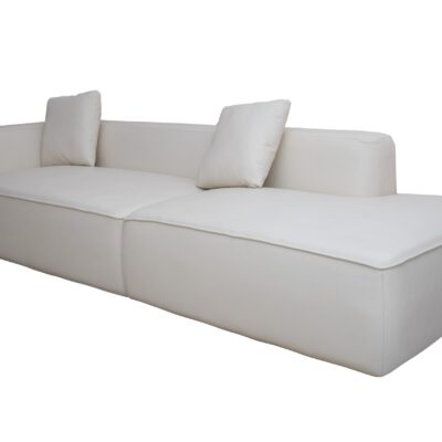 L-Shaped Backrest Blanco