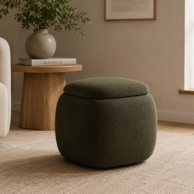 Leonora Small Pouf